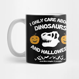 Halloween Dinosaur Skull Mug